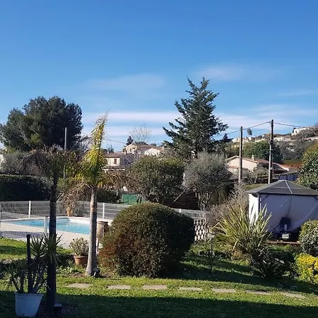 Mas Provencal 8 Pers, Air-conditioned Private Pool 앙티브